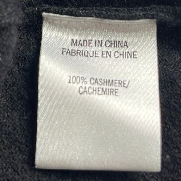 Theory Cashmere Plunge Neckline Sweater Cardigan Size Medium - Picture 6 of 8